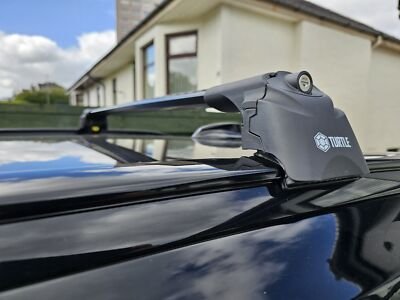 For Volvo XC40 2018–2023 Roof Rack Cross Bars Black Flush Rails Ara Atkı Turtle