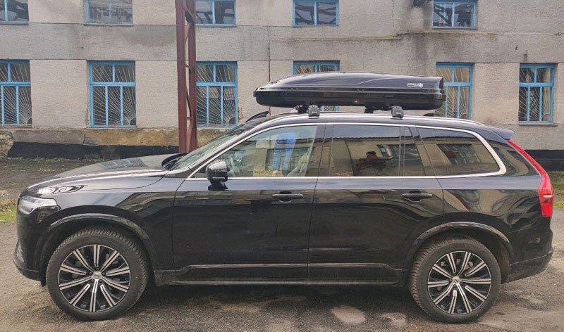 For Volvo XC90 2015-2023 Roof Rack Cross Bars Silver Flush Rails Ara Atkı Turtle