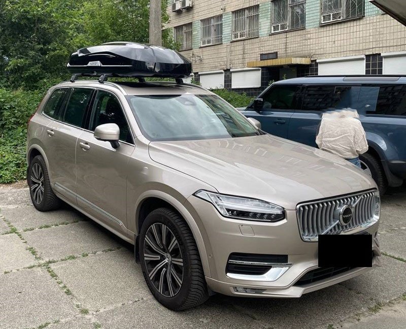 volvo xc90 roof rack cross bars