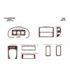 Volkswagen Polo 1994-1999 Fit Interior Dash Trim Cover Kit Wood Interior Panel