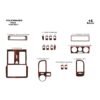 Volkswagen Polo 1999-2001 Fit Interior Dash Trim Cover Kit Wood Interior Panel