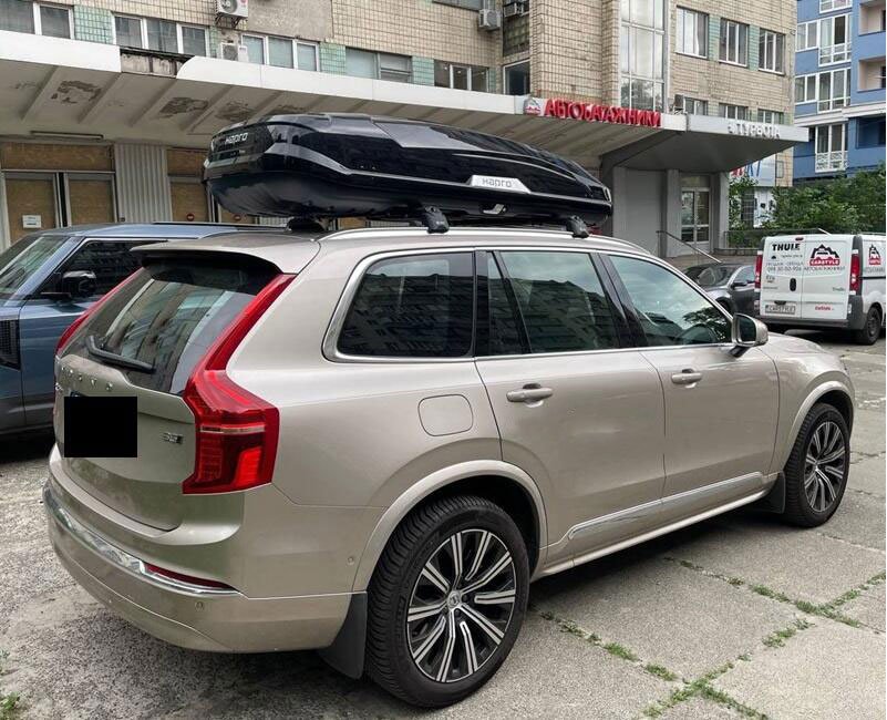 For Volvo XC90 2015-2023 Roof Rack Cross Bars Silver Flush Rails Ara Atkı Turtle