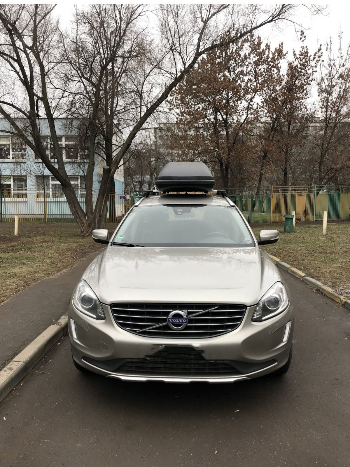 For Volvo XC60 2018-2023 Roof Rack Cross Bars Black Flush Rails Ara Atkı Turtle