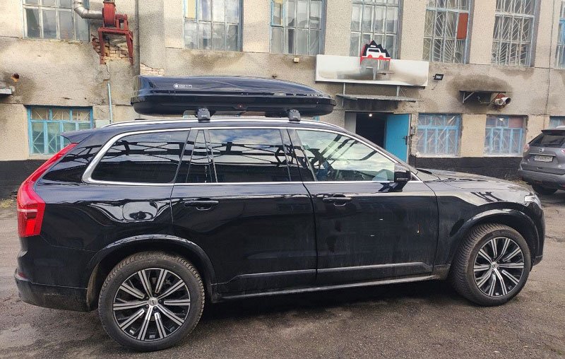 For Volvo XC90 2015-2023 Roof Rack Cross Bars Silver Flush Rails Ara Atkı Turtle