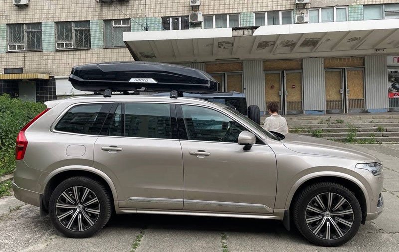For Volvo XC90 2015-2023 Roof Rack Cross Bars Silver Flush Rails Ara Atkı Turtle