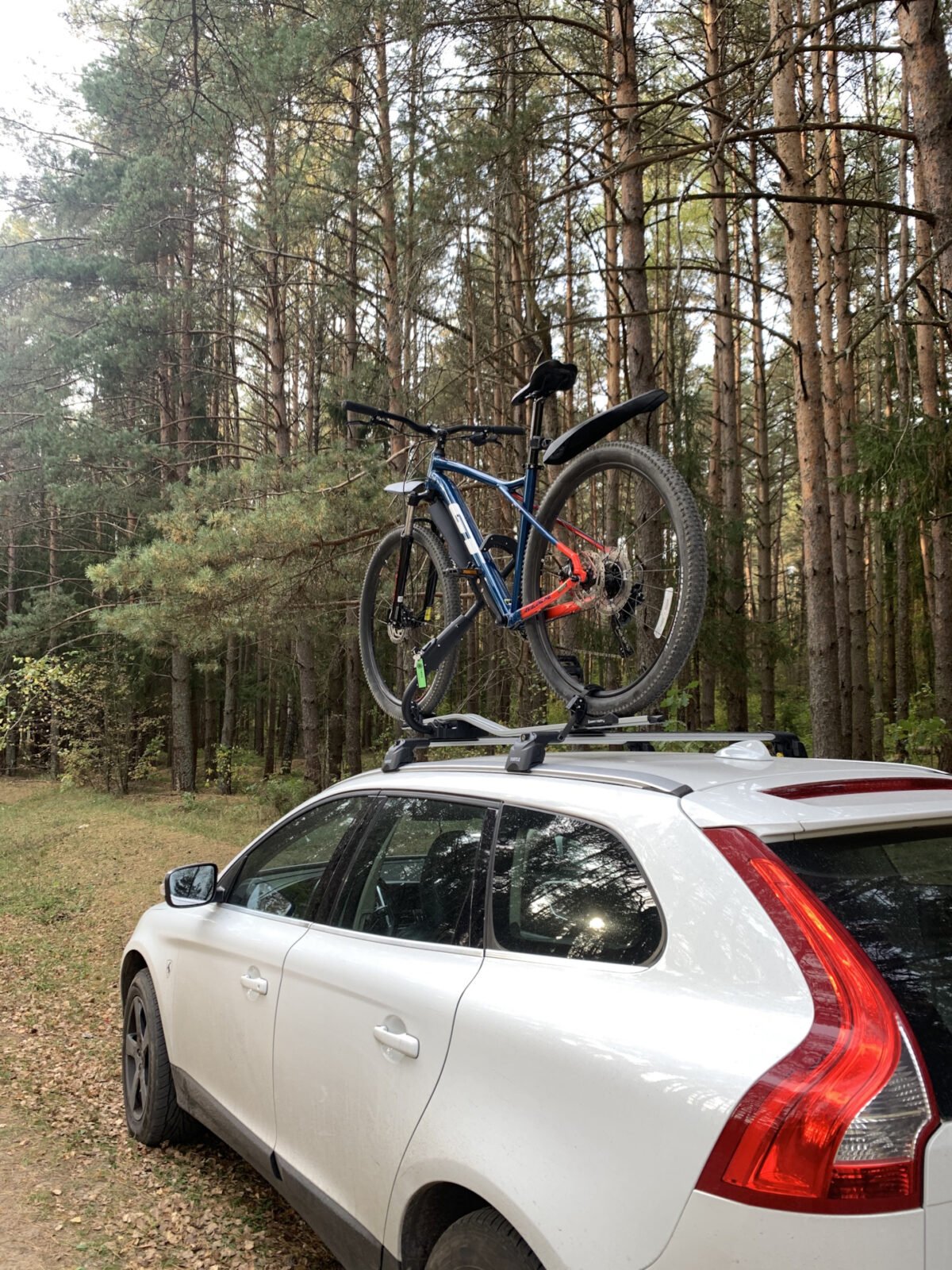 For Volvo XC60 2018-2023 Roof Rack Cross Bars Black Flush Rails Ara Atkı Turtle