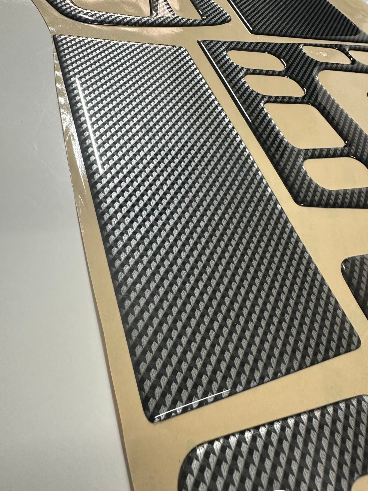 Mercedes CLK Cabrio 1999-2003 Fit Interior Dash Trim Cover Kit Carbon Fiber