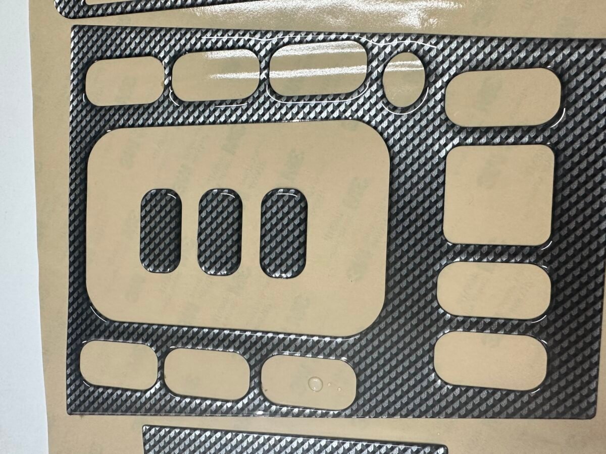 Mercedes CLK Cabrio 1999-2003 Fit Interior Dash Trim Cover Kit Carbon Fiber