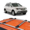 Acura MDX (YD2) 2007-2013 for Roof Rack Cross Bars Black